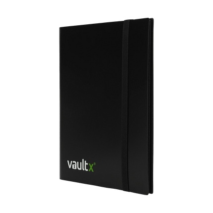 Vault X - 9-Pocket Strap Binder - Black