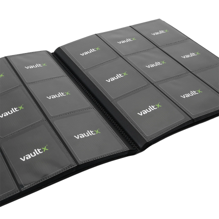 Vault X - 9-Pocket Strap Binder - Black