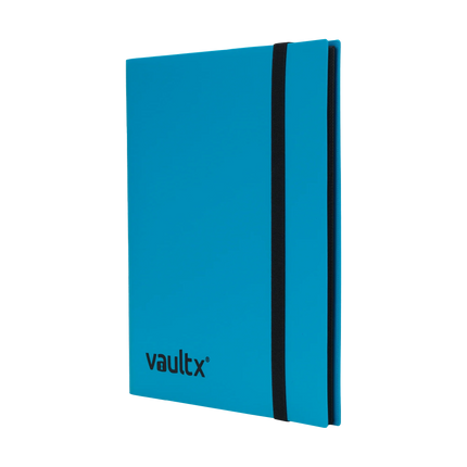 Vault X - 9-Pocket Strap Binder - Blue