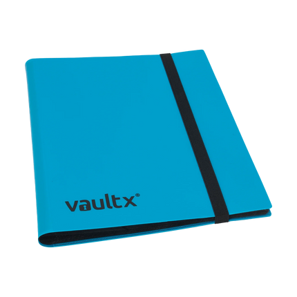 Vault X - 9-Pocket Strap Binder - Blue
