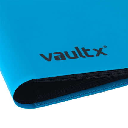Vault X - 9-Pocket Strap Binder - Blue