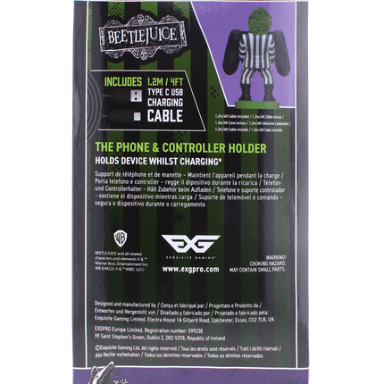Cable Guys - Beetlejuice - Phone & Controller Holder - The Card Vault