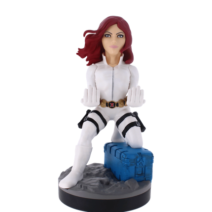 Cable Guys - Marvel - Black Widow (White Suit) - Phone & Controller Holder - The Card Vault