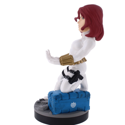 Cable Guys - Marvel - Black Widow (White Suit) - Phone & Controller Holder - The Card Vault