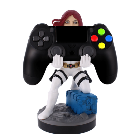 Cable Guys - Marvel - Black Widow (White Suit) - Phone & Controller Holder - The Card Vault