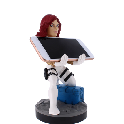 Cable Guys - Marvel - Black Widow (White Suit) - Phone & Controller Holder - The Card Vault
