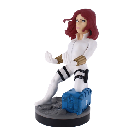 Cable Guys - Marvel - Black Widow (White Suit) - Phone & Controller Holder - The Card Vault