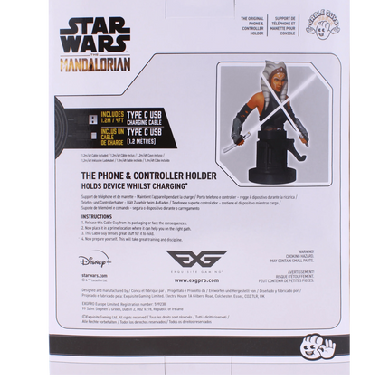 Cable Guys - Star Wars - Ahsoka Tano Phone & Controller Holder - The Card Vault