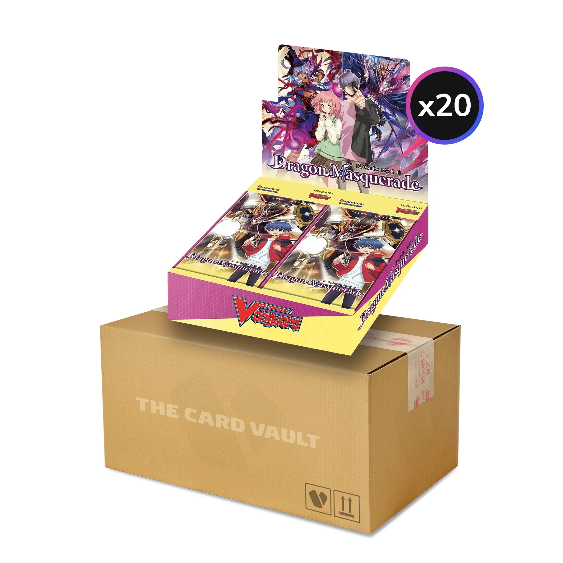 cardfight vanguard booster box case Cardfight!! Vanguard - Dragon Masquerade