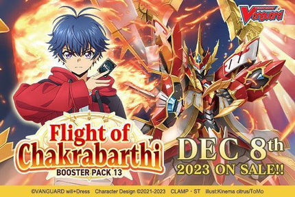 Cardfight!! Vanguard - Flight of Chakrabarthi - Booster Box (16 Packs) - The Card Vault