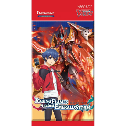 Cardfight!! Vanguard - will+Dress: Raging Flames Against Emerald Storm Booster Box - The Card Vault