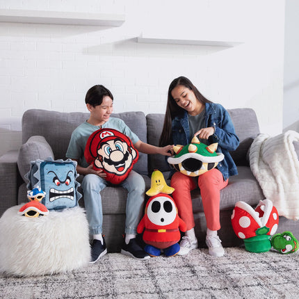 Club Mocchi Mocchi - Mario Kart - Bowser's Shell 13.5" Mega Plush - The Card Vault