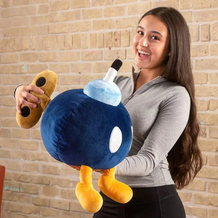 Club Mocchi Mocchi - Super Mario - Bob-omb 15" Mega Plush - The Card Vault