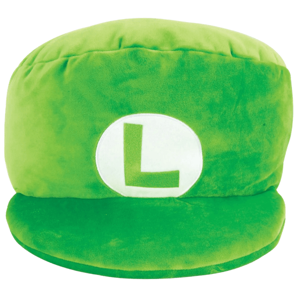 Club Mocchi Mocchi - Super Mario - Luigi Hat 15" Mega Plush - The Card Vault
