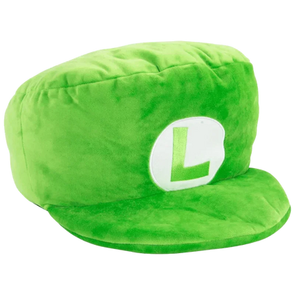 Club Mocchi Mocchi - Super Mario - Luigi Hat 15" Mega Plush - The Card Vault