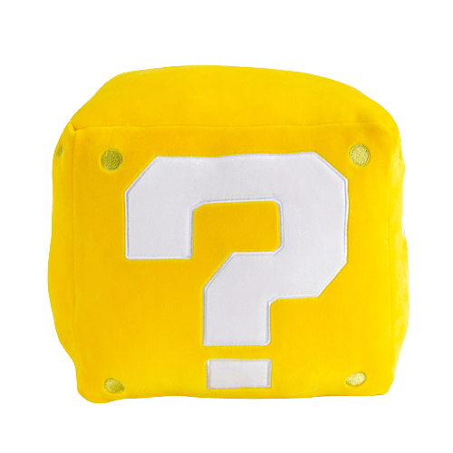 Club Mocchi Mocchi - Super Mario - Question Block 15" Mega Plush - The Card Vault