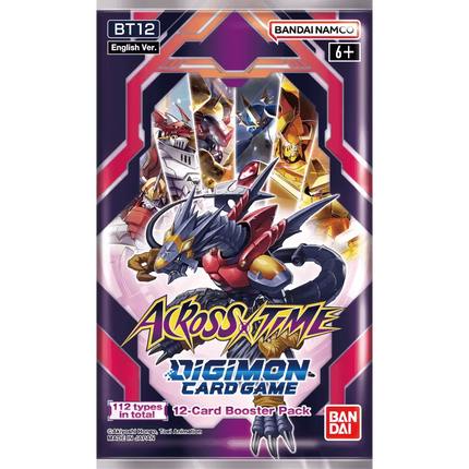 Digimon Card Game: Across Time (BT12) Booster Box - The Card Vault