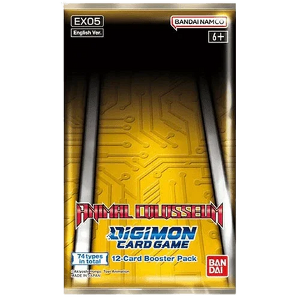 Digimon Card Game - Animal Colosseum (EX-05) Booster Pack - The Card Vault