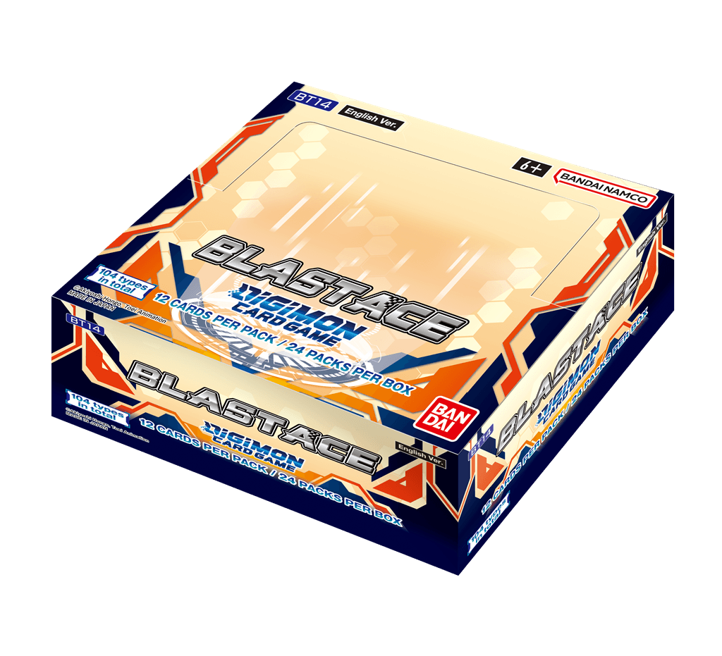 Digimon Card Game: Blast Ace (BT14) Display Case (12x Booster Boxes) - The Card Vault