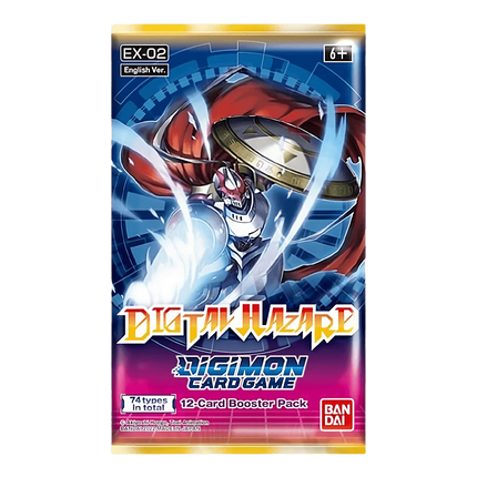 Digimon Card Game: Digital Hazard (EX-02) Booster Box - The Card Vault