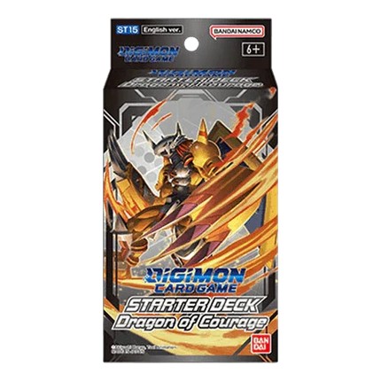 Digimon Card Game - Starter Deck - Dragon of Courage (ST15) - The Card Vault