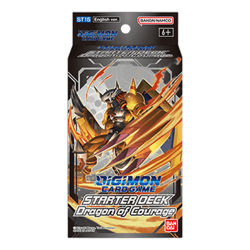 Digimon Card Game - Starter Deck - Dragon of Courage (ST15) - The Card Vault