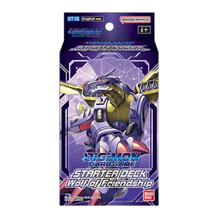 Digimon Card Game - Starter Deck - Wolf of Friendship (ST16) - The Card Vault
