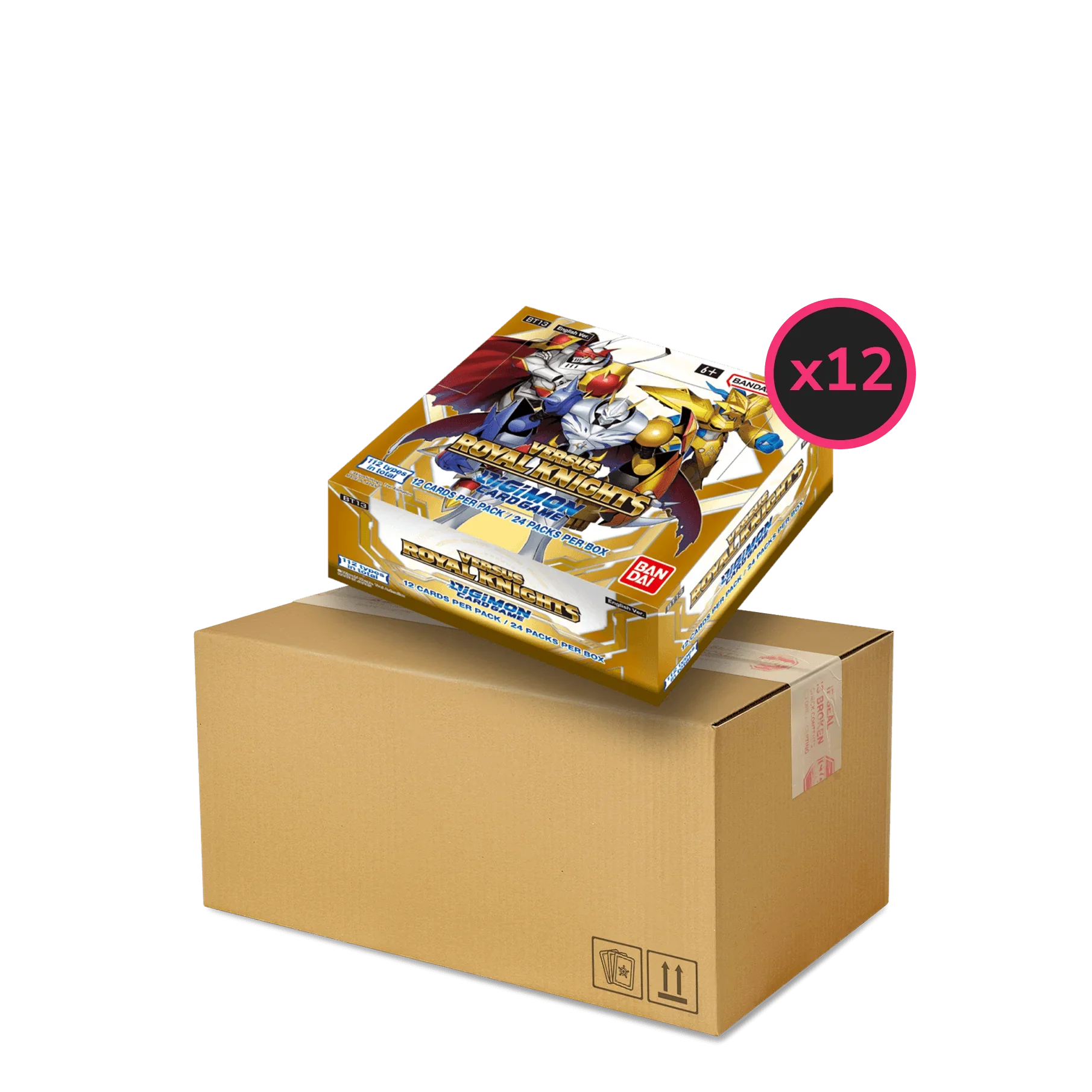 Digimon Card Game: Versus Royal Knights (BT13) Display Case The Card Vault Digimon Card Game: Versus Royal Knights (BT13) Display Case The Card Vault