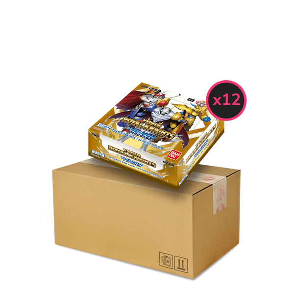 versus royal knights booster box Digimon Card Game: Versus Royal Knights (BT13) Display Case – The Card Vault