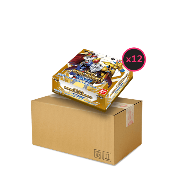 Digimon Card Game: Versus Royal Knights (BT13) Display Case (12x Booster Boxes) - The Card Vault