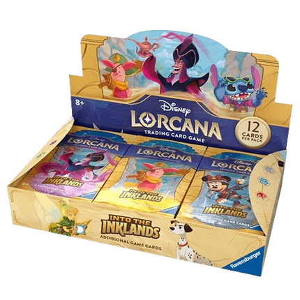 Disney - Lorcana TCG - Into the Inklands - Booster Box (24 Packs) - The Card Vault