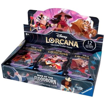 Disney - Lorcana TCG - Rise of the Floodborn - Booster Box (24 Packs) - The Card Vault