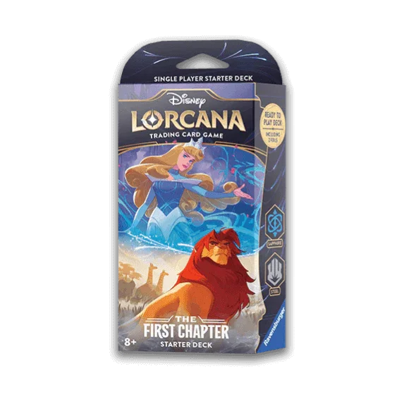 lorcana chapter 1 starter decks Lorcana TCG - The First Chapter Starter Deck