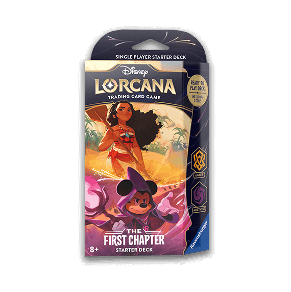 Disney - Lorcana TCG - The First Chapter - Starter Deck - Sorcerer Mickey & Moana - The Card Vault