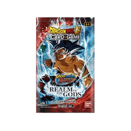 Dragon Ball Super CG: Unison Warrior Series - Realm of the Gods (DBS-B16) Booster Pack - The Card Vault
