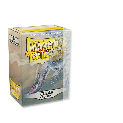 Dragon Shield - Classic Sleeves - Standard Size - 100pk - Clear - The Card Vault