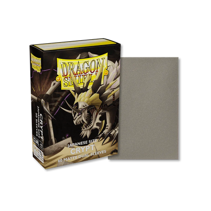 Dragon Shield - Dual Matte Sleeves - Japanese Size - 60pk - Crypt - The Card Vault