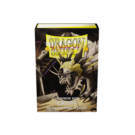 Dragon Shield - Dual Matte Sleeves - Japanese Size - 60pk - Crypt - The Card Vault