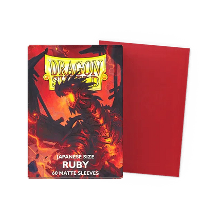 Dragon Shield - Dual Matte Sleeves - Japanese Size - 60pk - Fury - The Card Vault