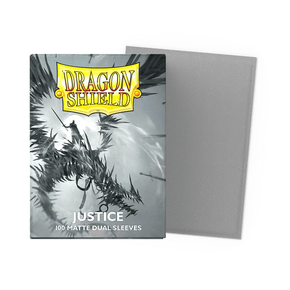Dragon Shield - Matte Dual Sleeves - Standard Size - 100pk - Justice - The Card Vault