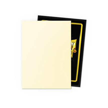 Dragon Shield - Matte Dual Sleeves - Standard Size - 100pk - Valor Cream - The Card Vault