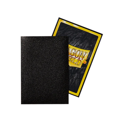 Dragon Shield - Matte Sleeves - Japanese Size - 60pk - Jet - The Card Vault