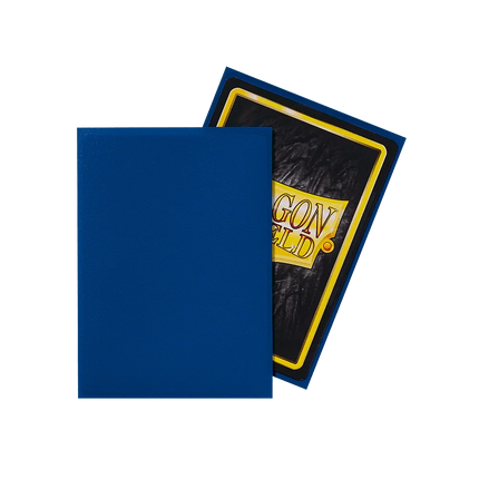 Dragon Shield - Matte Sleeves - Standard Size - 100pk - Blue - The Card Vault