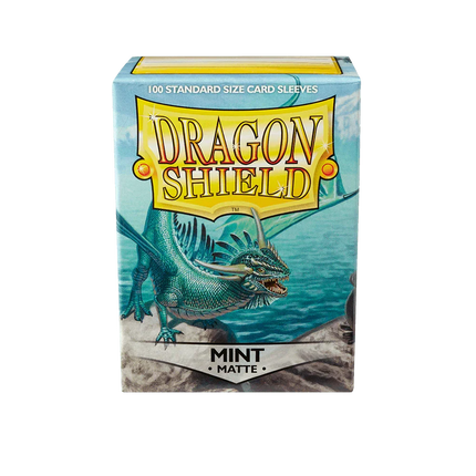 Dragon Shield - Matte Sleeves - Standard Size - 100pk - Mint - The Card Vault