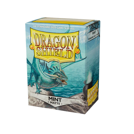 Dragon Shield - Matte Sleeves - Standard Size - 100pk - Mint - The Card Vault