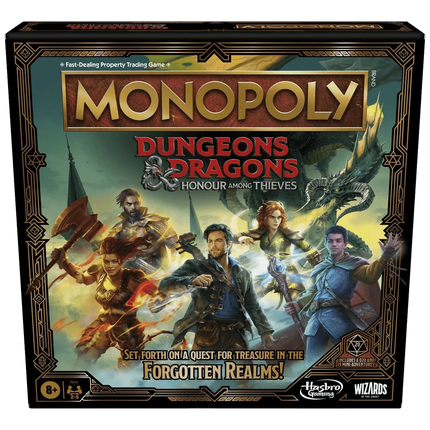 Dungeons & Dragons Honor Among Thieves Monopoly - The Card Vault