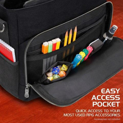 Enhance - Tabletop - Player's Essentials Bag Collector Edition - Black - The Card Vault