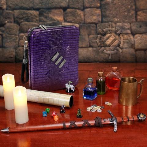 Enhance - Tabletop - RPG Organizer Case Collector's Edition - Purple - The Card Vault