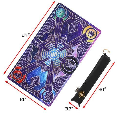 Enhance - TCG - TCG Playmat with Stitched Edges - Stars - The Card Vault
