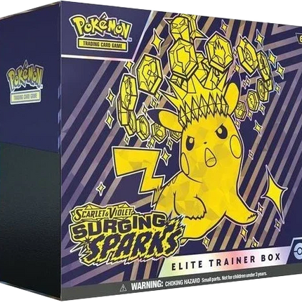 Pokemon TCG - Scarlet & Violet - Surging Sparks - Elite Trainer Box